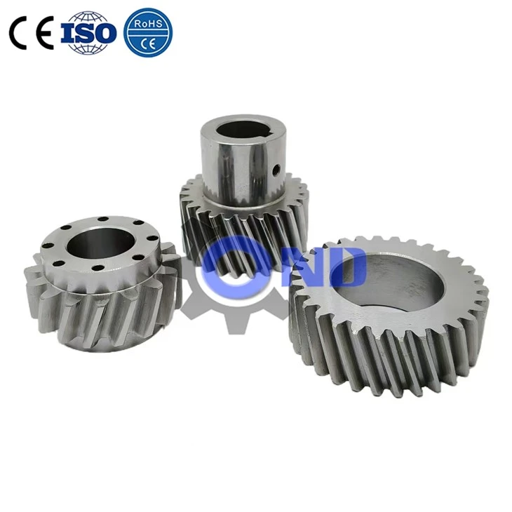 Custom DIN6 DIN7 Metal 14 Tooth Spur Gear suppliers